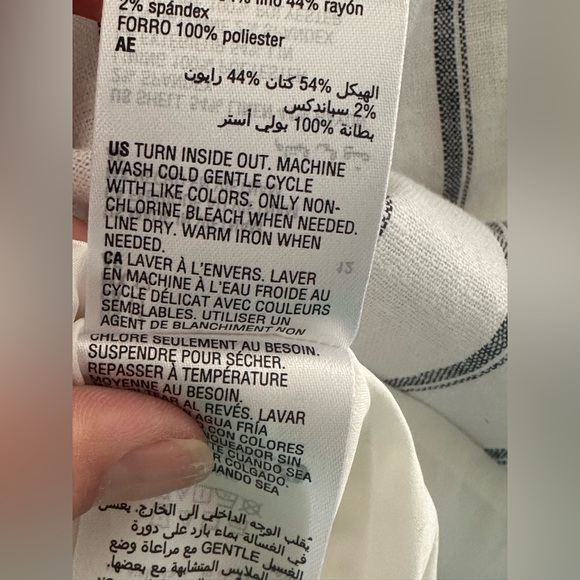 NWT Striped Sleeveless Sheath Dress - size 12 - Picture 14 of 14